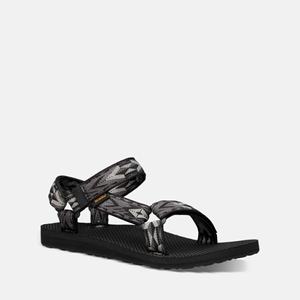 Teva Original Universal Sandalen Damen Schwarz/Braun Österreich [DFIR39478]